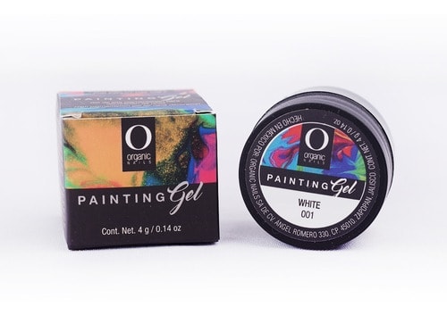 Painting Gel On White 001 Organic