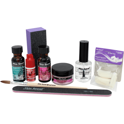 Pink Acrylic Powder Kit Mia Secret