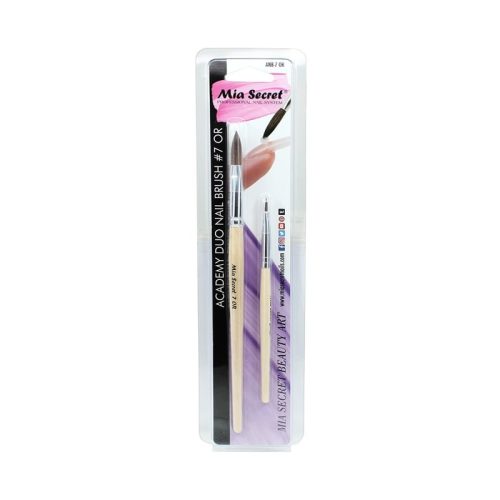 ACADEMY DUO NAIL BRUSH #7 OR MIA SECRET