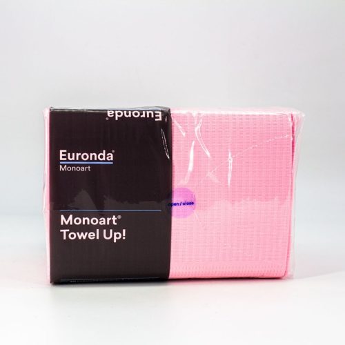 [DES3737ROS] Pecheras Servilletas Towel Up Color Monoart Euronda (Rosado)