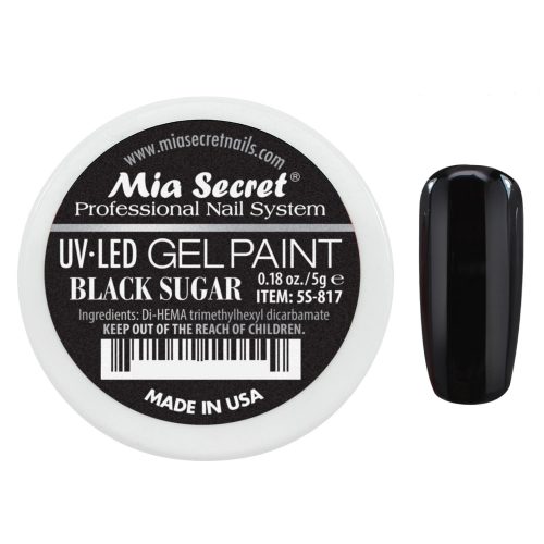 GEL PAINT BLACK SUGAR 5GR MIA SECRET