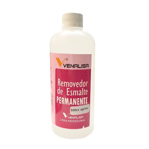 REMOVEDOR DE ESMALTE PERMANENTE 500ML VENALISA